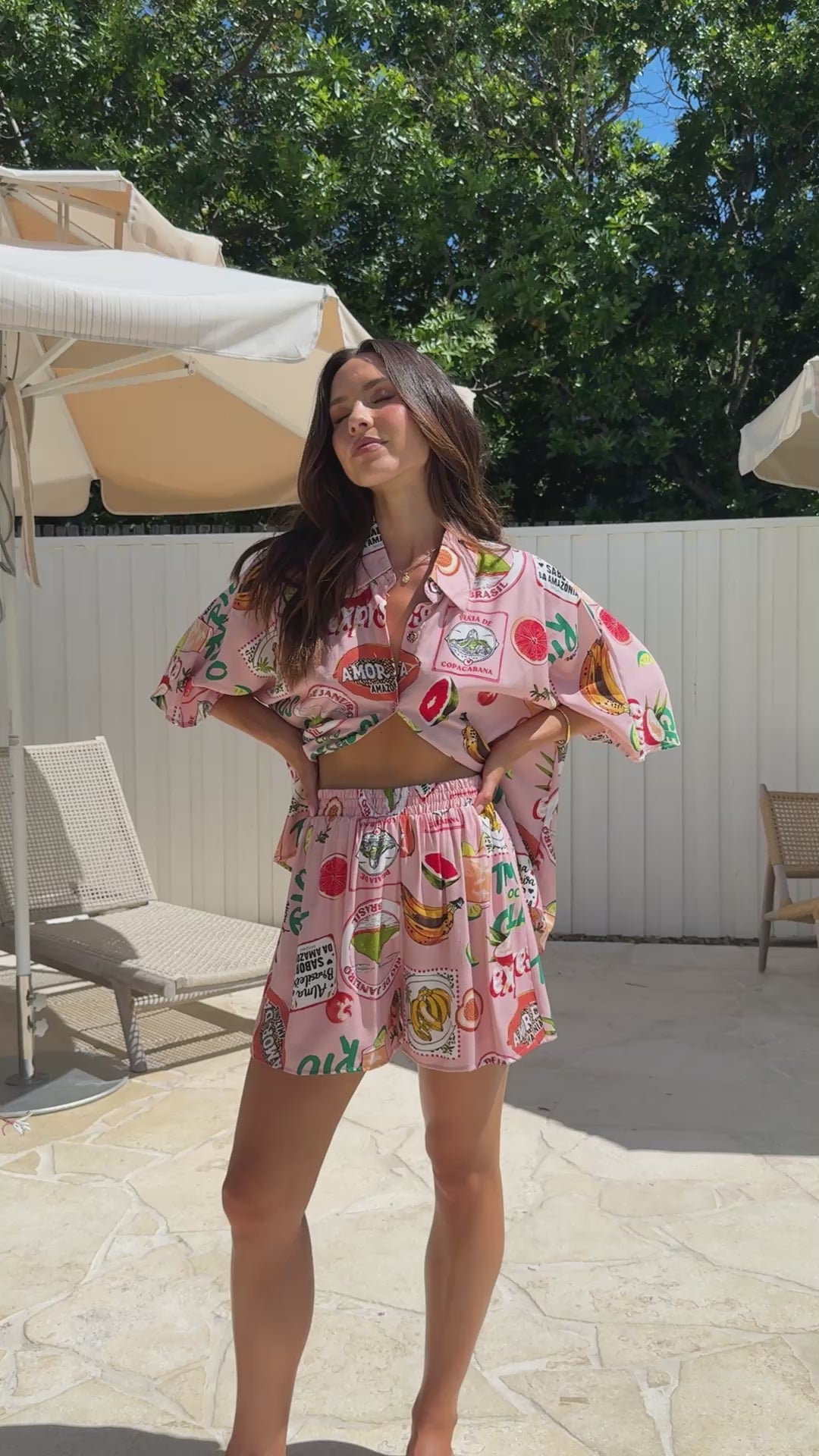 Venice Shirt - Rio Pink