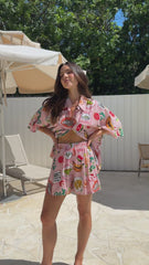 Venice Shirt - Rio Pink