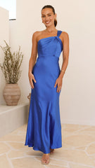 Leah Maxi Dress - Cobalt Blue