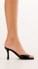 Joey Heel - Black Patent