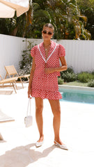 Arizona Top - Red Floral