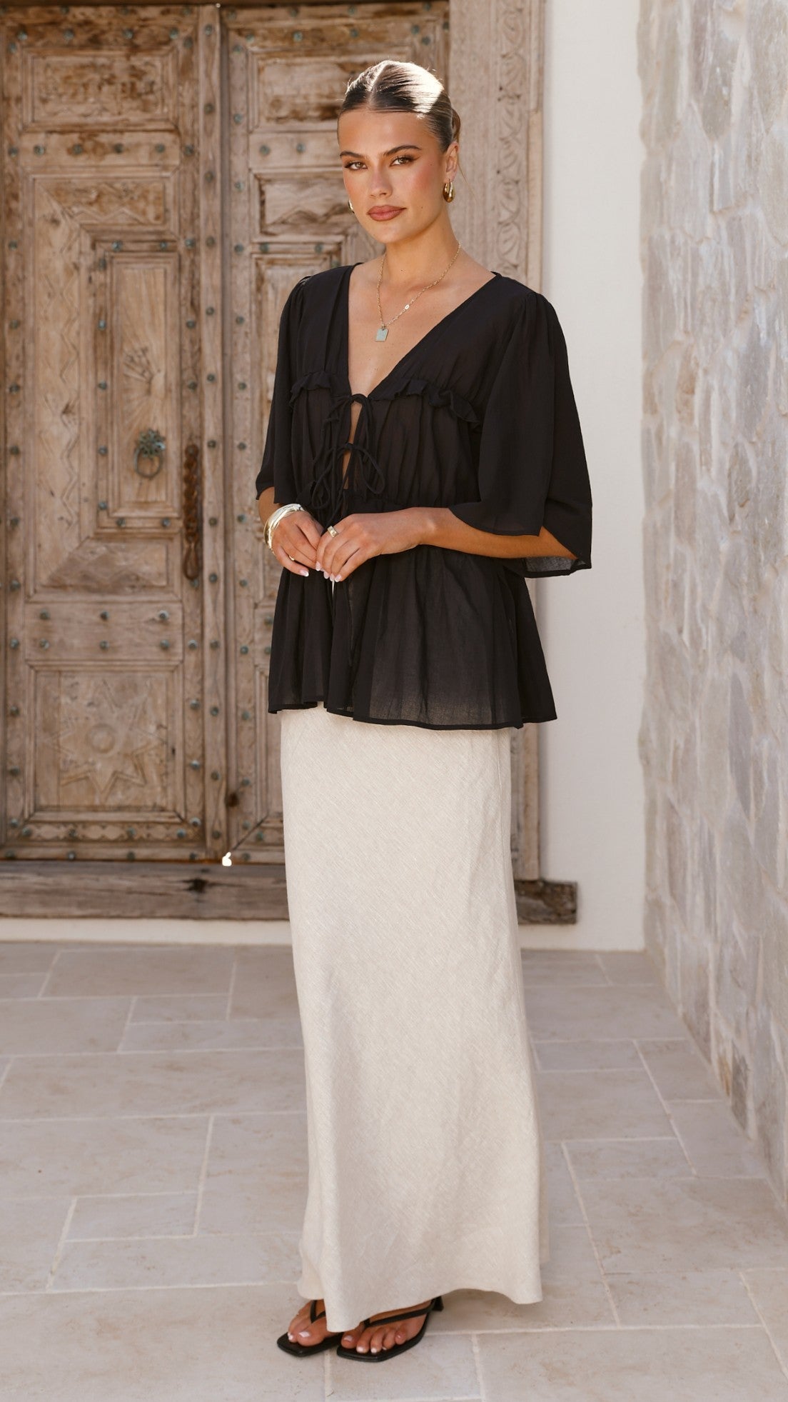 Raya Top - Black