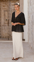 Raya Top - Black