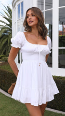 Kori Mini Dress - White