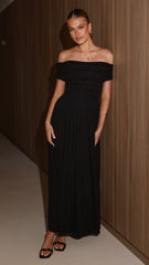 Manalla Maxi Dress - Black