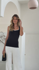 Perdita Top - Black
