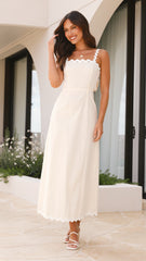 Fiora Maxi Dress - Oat