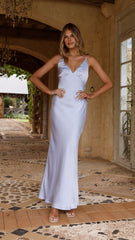 Ziah Maxi Dress - Blue