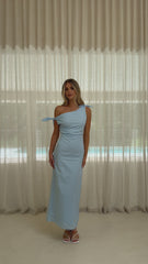 Simone Maxi Dress - Light Blue