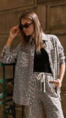 Vox Jacket - Leopard Print