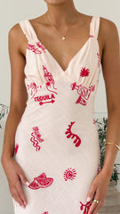 Urbana Maxi Dress - Mojito Print