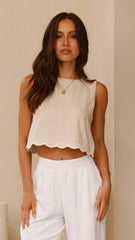Sadie Top - Beige