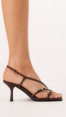 Toshie Heel - Chocolate