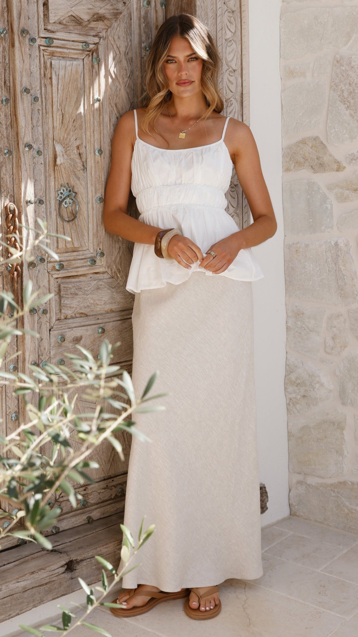 Piper Top - White