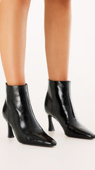 Scotty Boots - Black Crinkle Patent