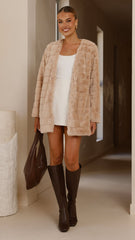 Tully Longline Jacket - Camel