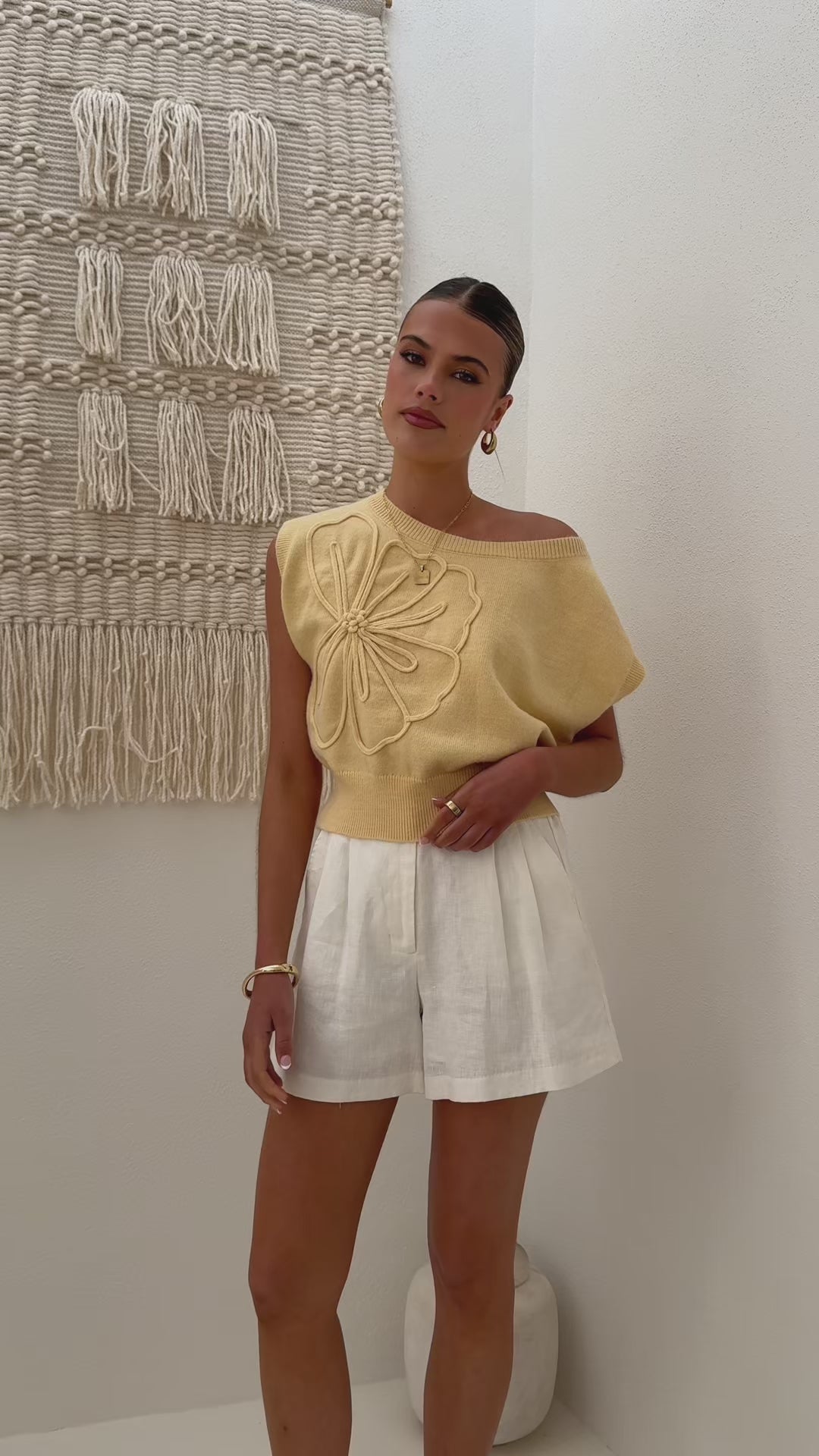 Amity Top - Yellow