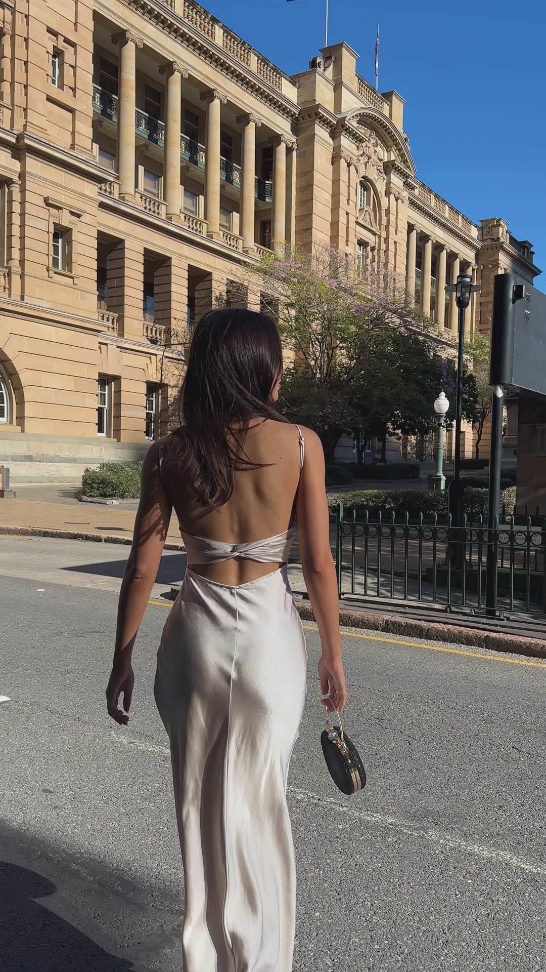Rue Maxi Dress - Champagne