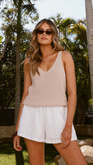 Neelia Top - Natural