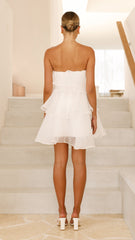 Monet Mini Dress - White
