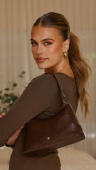 Sweetie Shoulder Bag - Choc PU