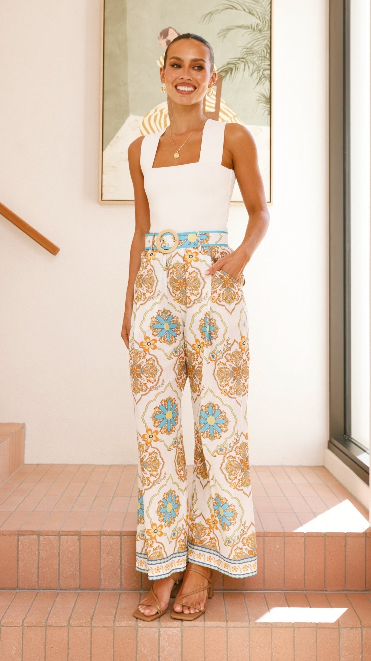 Paricia Pants - Supernova Print