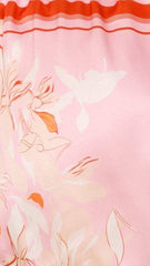 Alma Shorts - Pink/White Print