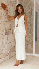 Valonia Maxi Skirt - Beige