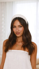 Valencia Headband - White