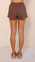 Gigi Shorts - Brown
