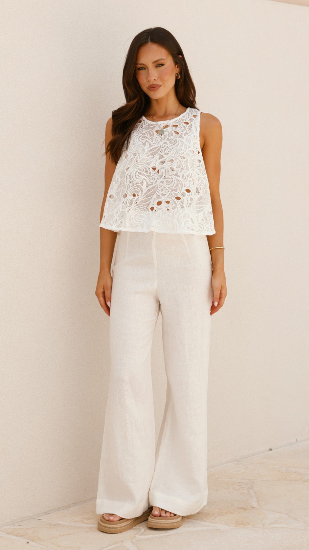 Zoe Top - White