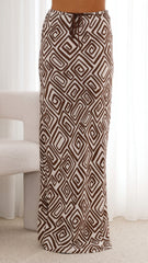 Jacarra Maxi Skirt - Cairo Print