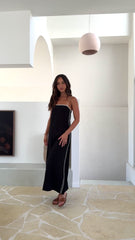 Aisha Maxi Dress - Black