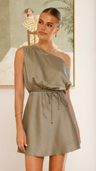 Prudence Mini Dress - Olive