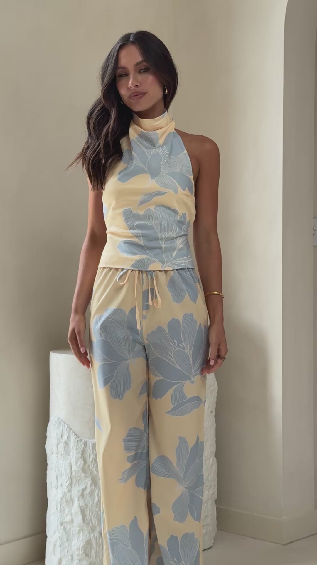 Marianna Pant - Lemon Floral