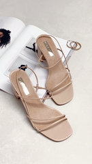 Yachi Heels - Nude