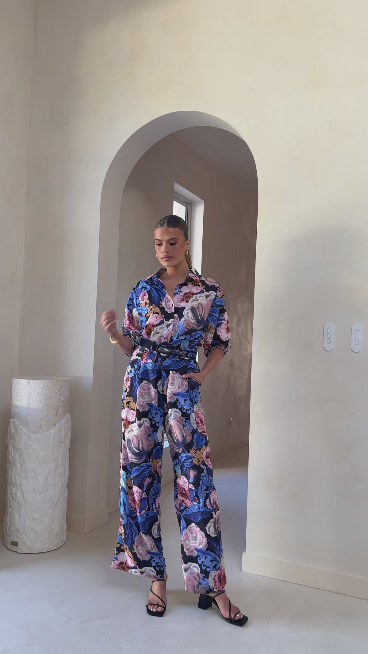 Sammy Button Down Shirt - Azure Donatella