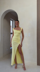 Sachio Maxi Dress - Yellow