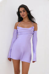 RUNAWAY Ciaga Dress Lilac