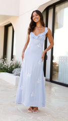 Raeanne Maxi Dress - Blue