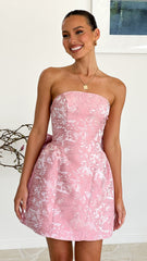 Vandana Mini Dress - Pink