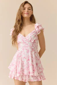 Lainey Double Layered Romper