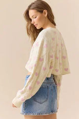 Carmen Heart Sweater